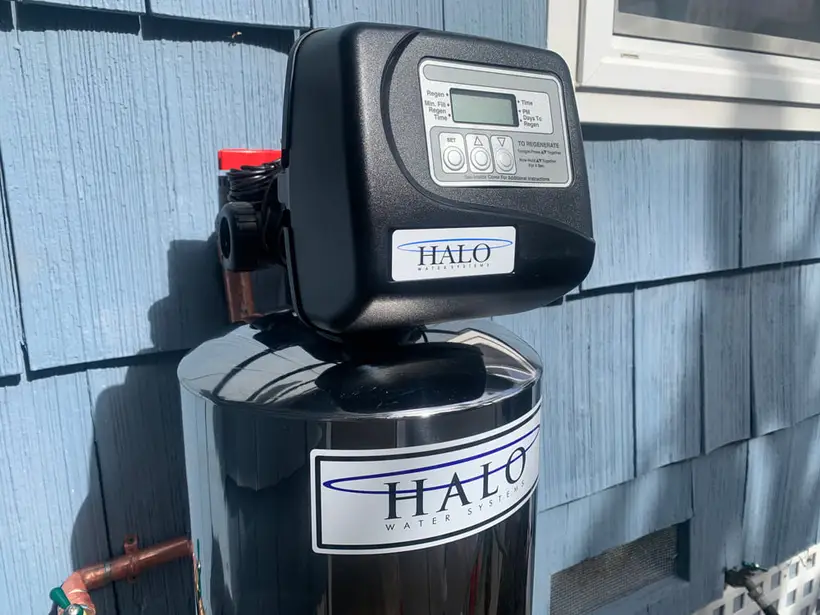water-filtration-systems A plumber installs a high-end whole-house water filtration system in Escondido.