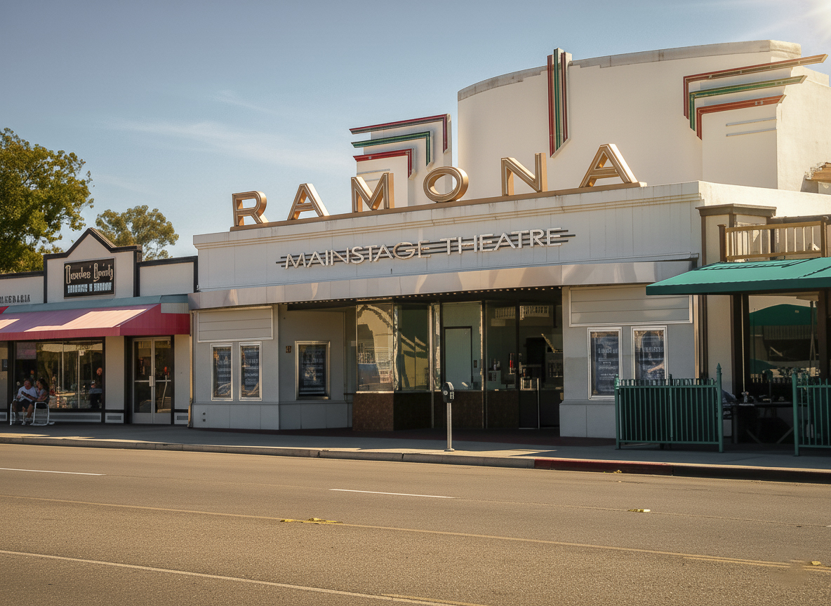plumber-in-ramona A plumber in Ramona demonstrated service areas with an image of Main Street in Ramona, CA.