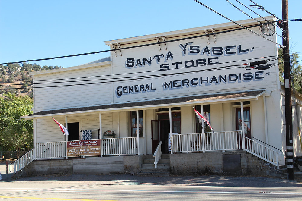 plumber-in-santa-ysabel A santa Ysabel plumber demonstrates service areas with a picture of a local general store.